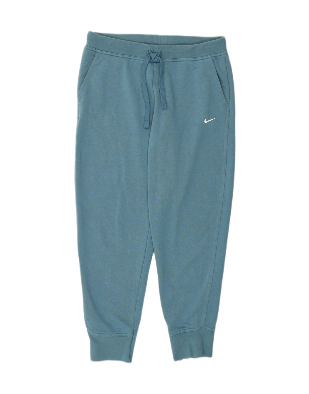 Nike Damen Dri Fit Trainingshose Jogger UK 14 Mittelblau