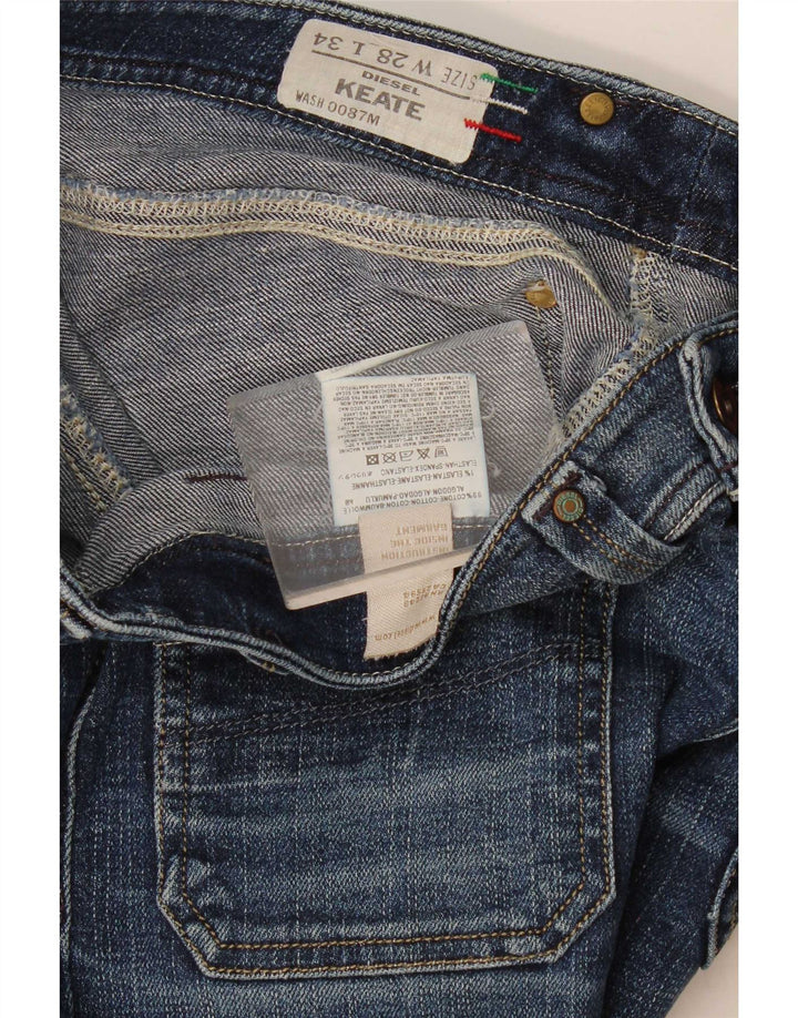 Diesel Damen Keate Slim Jeans W28 L31 Blaue Baumwolle