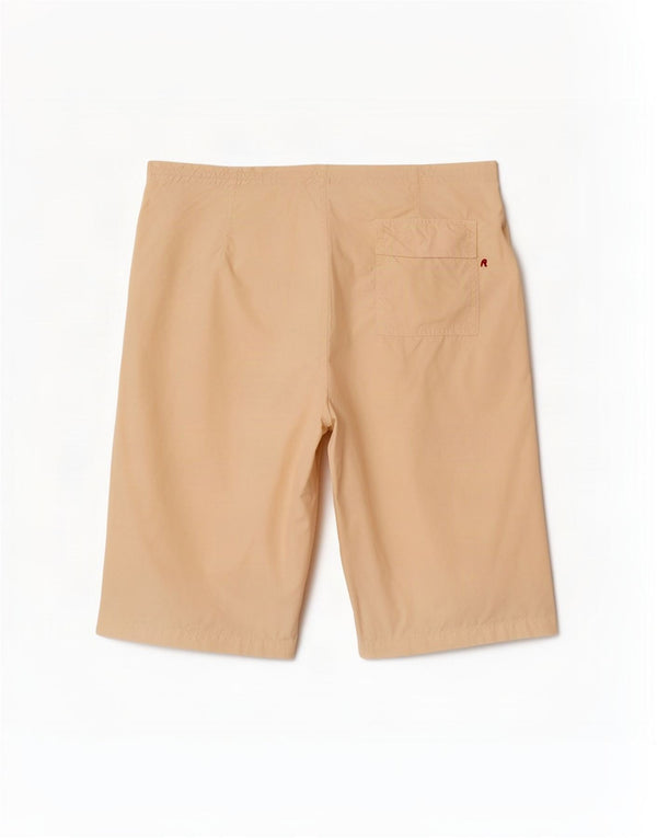 Replay Damen Bermudashorts W34 Large Beige Baumwolle