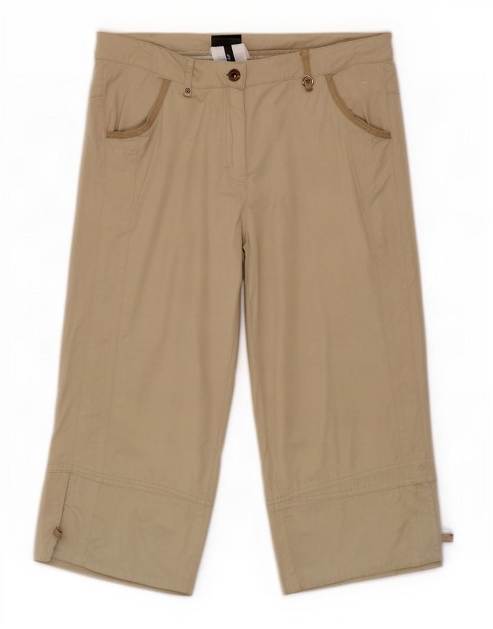 Champion Easy Fit Capri-Hose für Damen, Größe M, W29, L19, Beige, Baumwolle