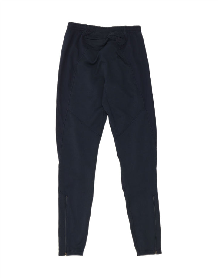 Nike Herren-Trainingshose aus mittelblauem, gestreiftem Polyester