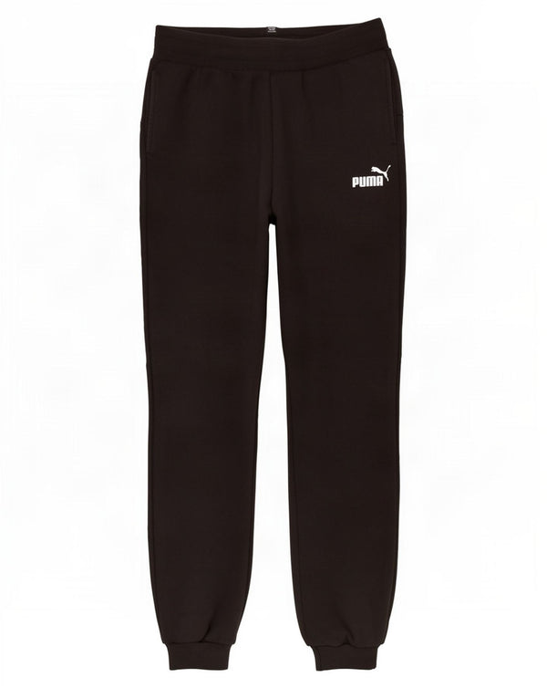 Puma Jungen-Trainingshose, Jogginghose, 13–14 Jahre, schwarze Baumwolle