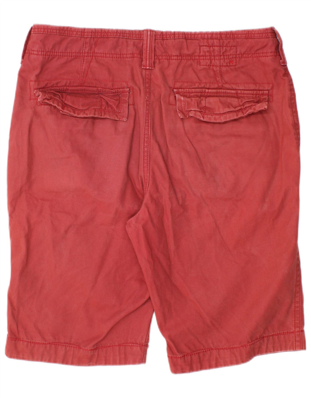FAT FACE Herren-Chino-Shorts W34, große rote Baumwolle
