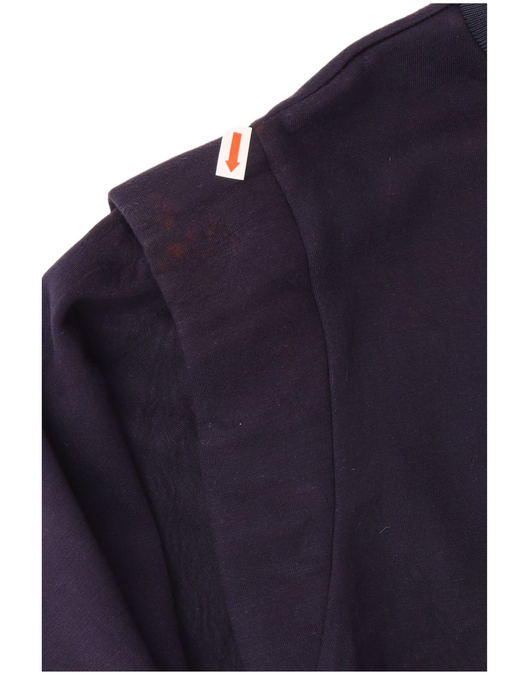 TED BAKER Damen-Sweatshirt in Übergröße, Größe 1, XS, marineblaue Viskose