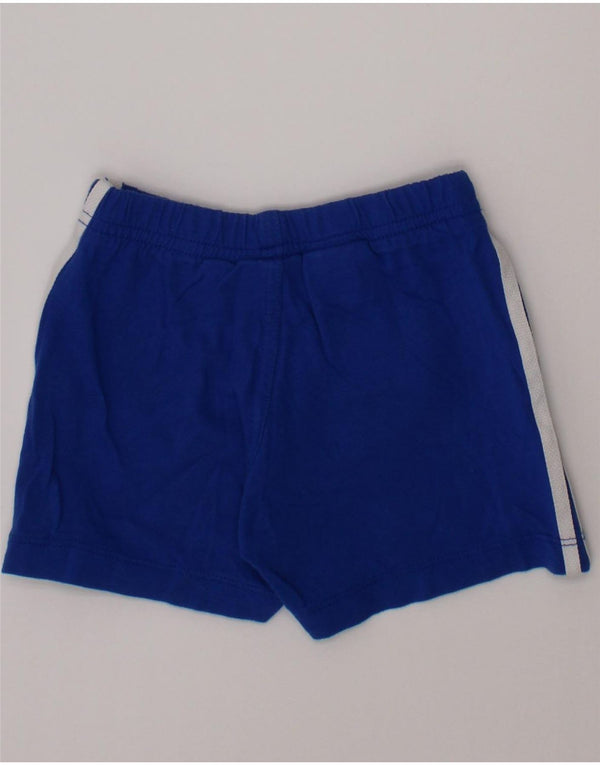 ADIDAS Baby-Jungen-Sportshorts, 6–9 Monate, blaue Baumwolle