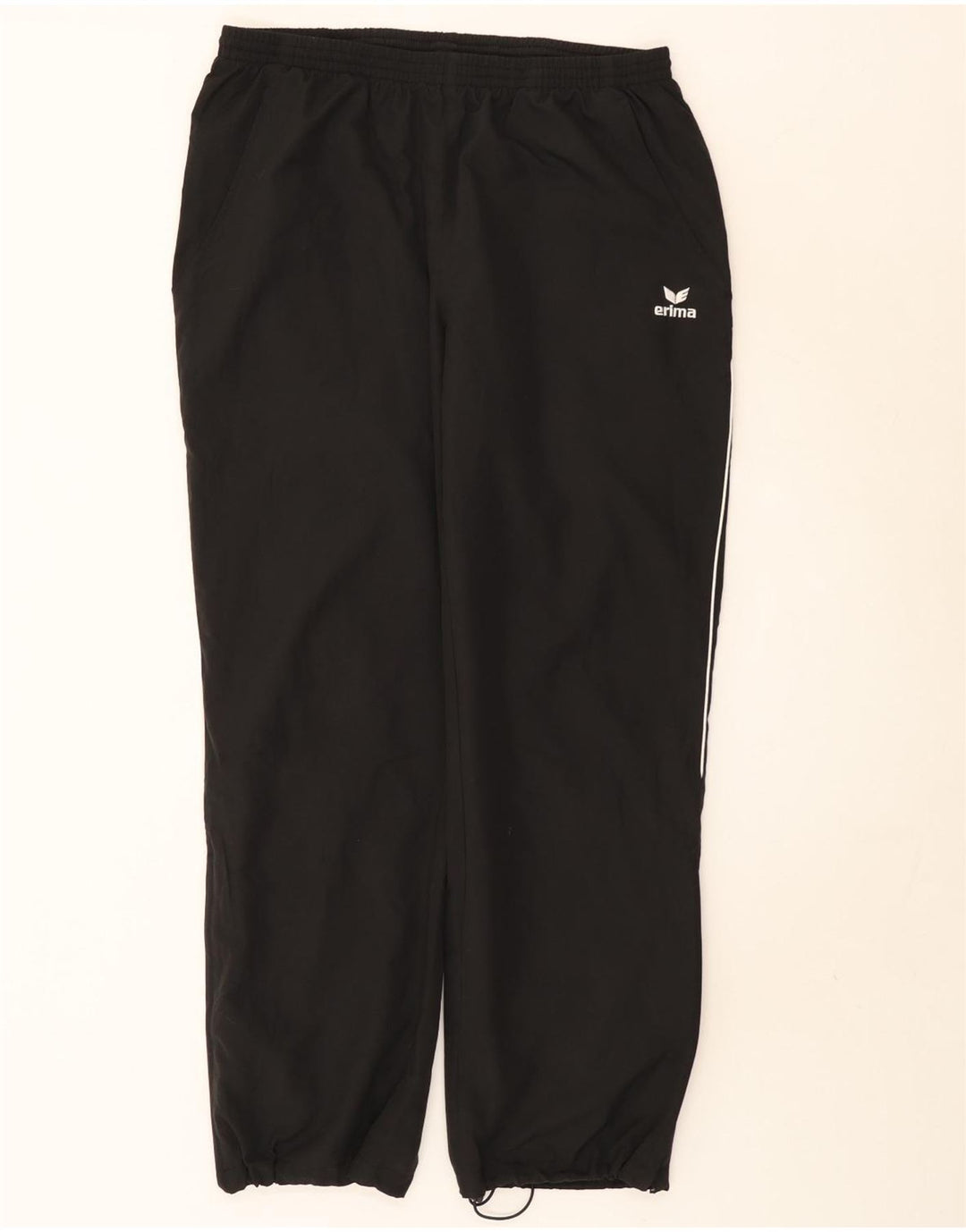 Erima Damen-Trainingsanzug, UK 16, Größe L, Schwarz, Colourblock-Polyester