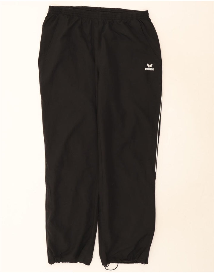 Erima Damen-Trainingsanzug, UK 16, Größe L, Schwarz, Colourblock-Polyester