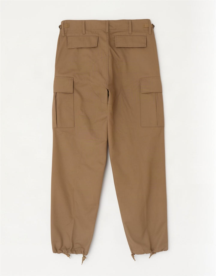 Vintage Herren Jogger Cargo Hose Medium W34 L31 Beige