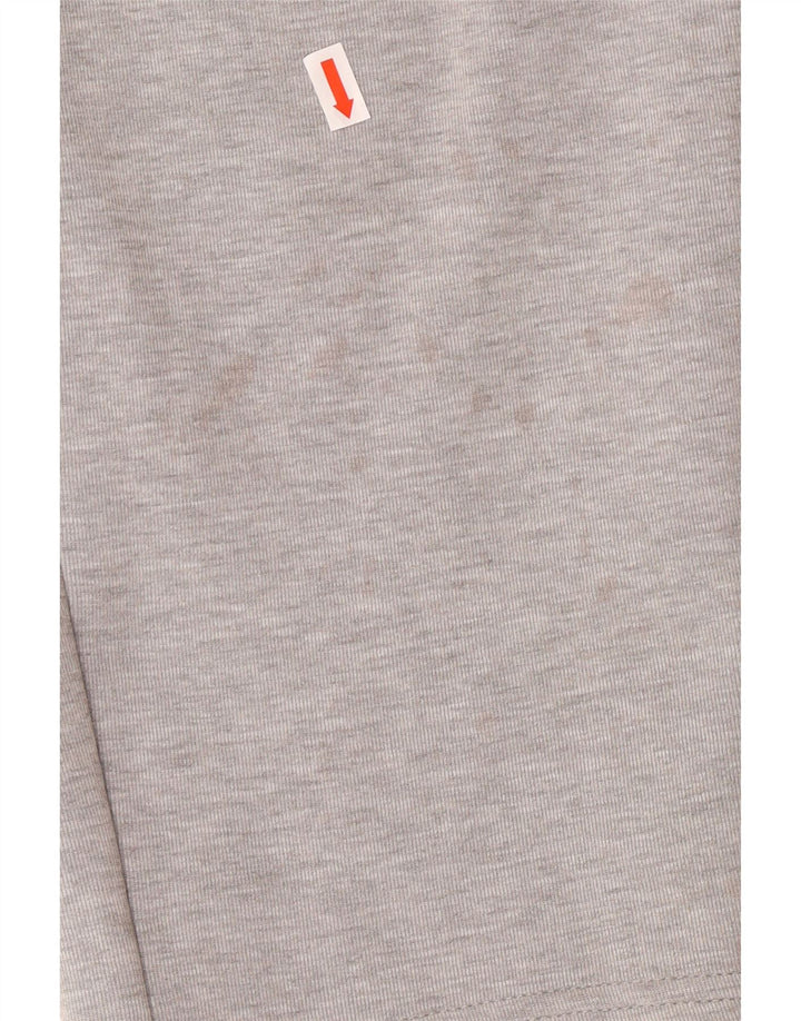 Nike Herren Cargo-Windbreaker-Hose aus mittelgrauer Baumwolle