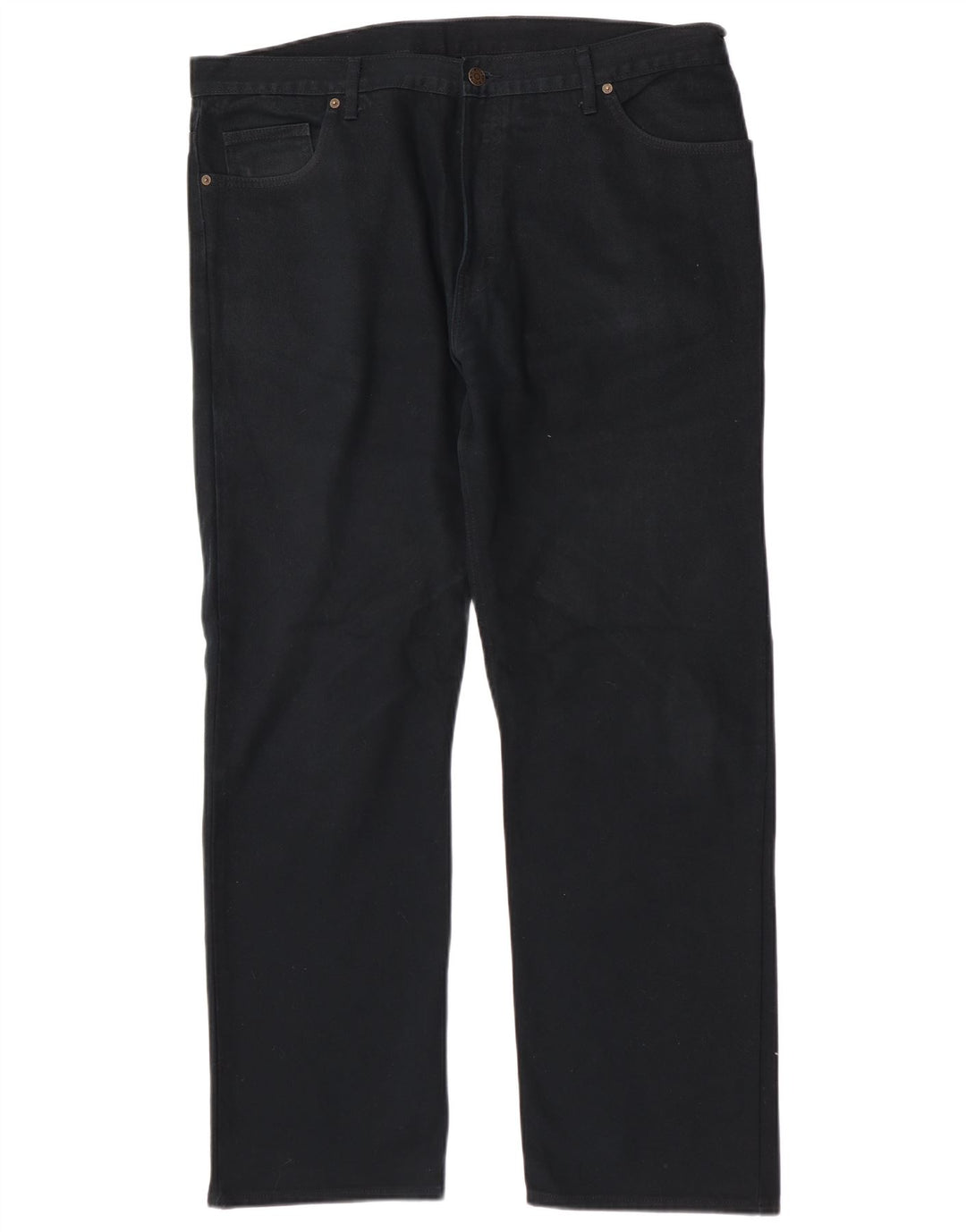 Marks & Spencer Herren Straight Jeans W40 L31 Marineblaue Baumwolle