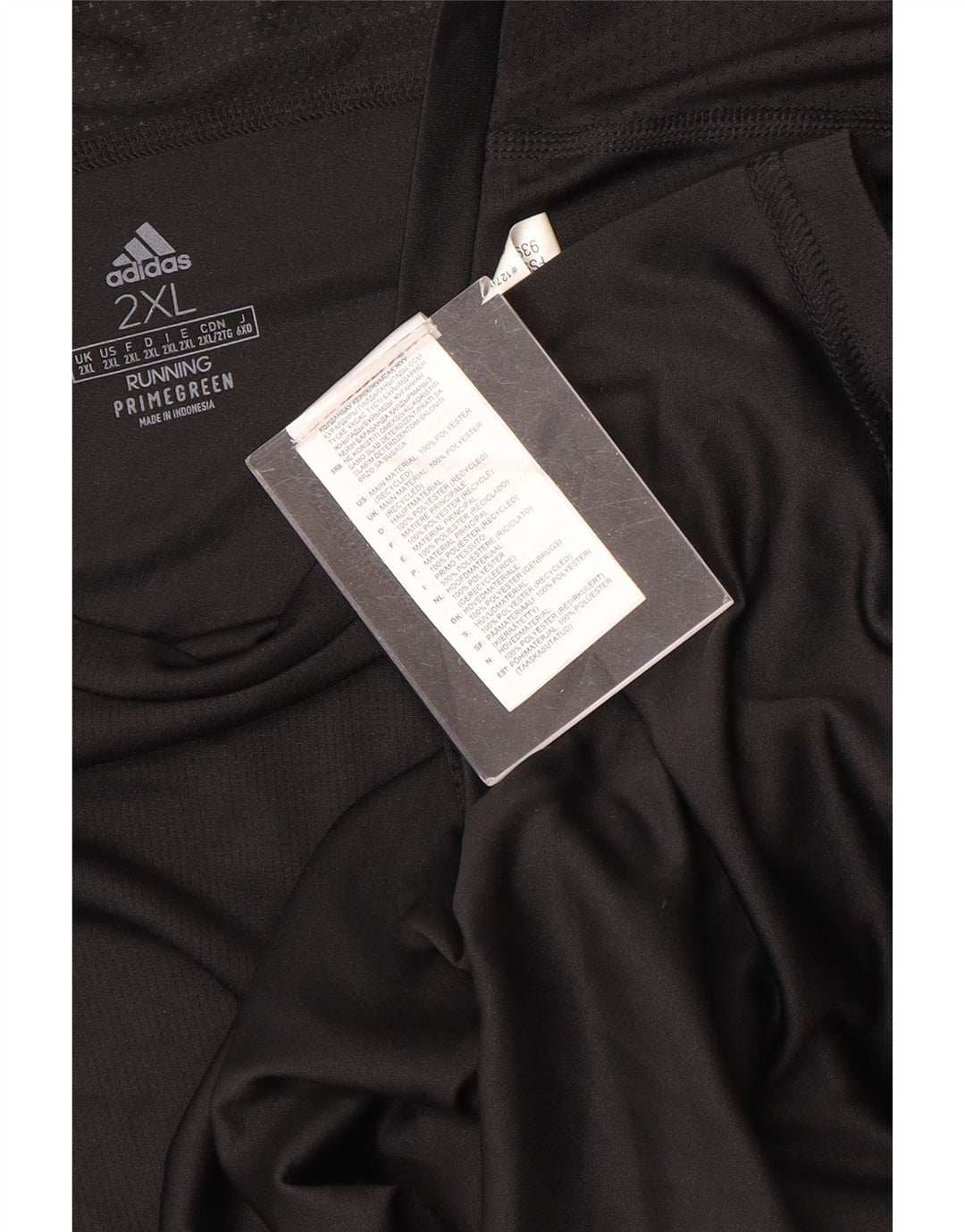ADIDAS Herren Aeroready T-Shirt Top 2XL Schwarz Polyester