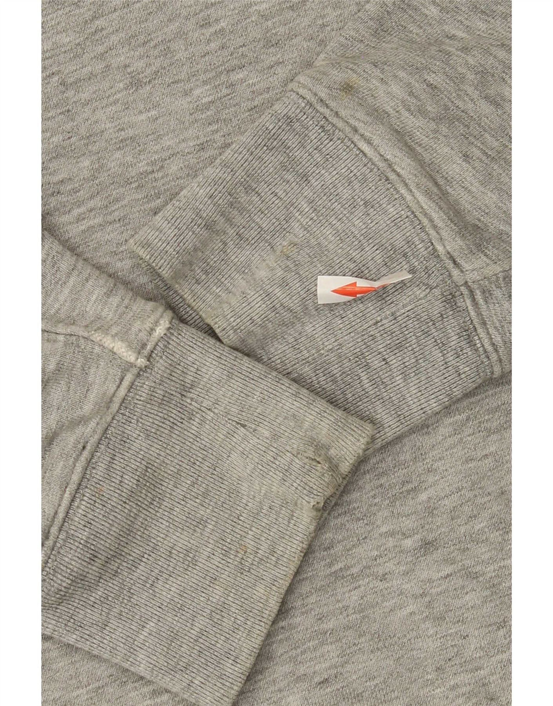 Levi's Mens Graphic Hoodie Jumper Small Grey Flecked Cotton