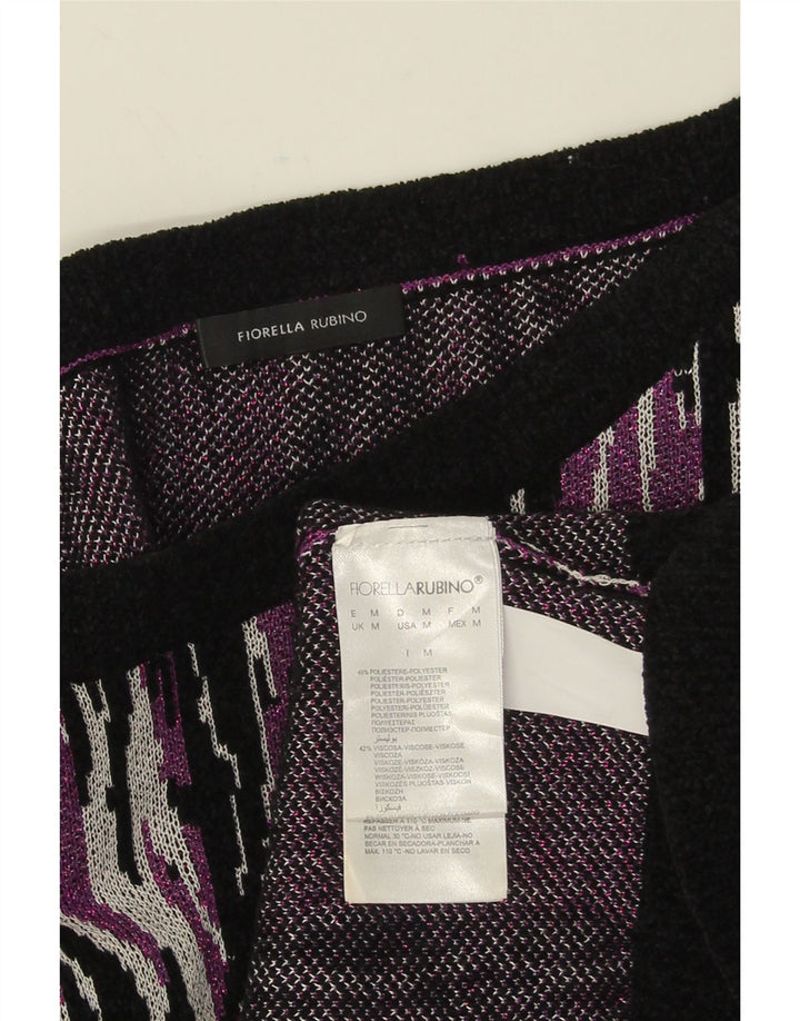 Florela Rubino Damen-Pullover mit Rundhalsausschnitt, Gr. 14, mittelmehrfarbig