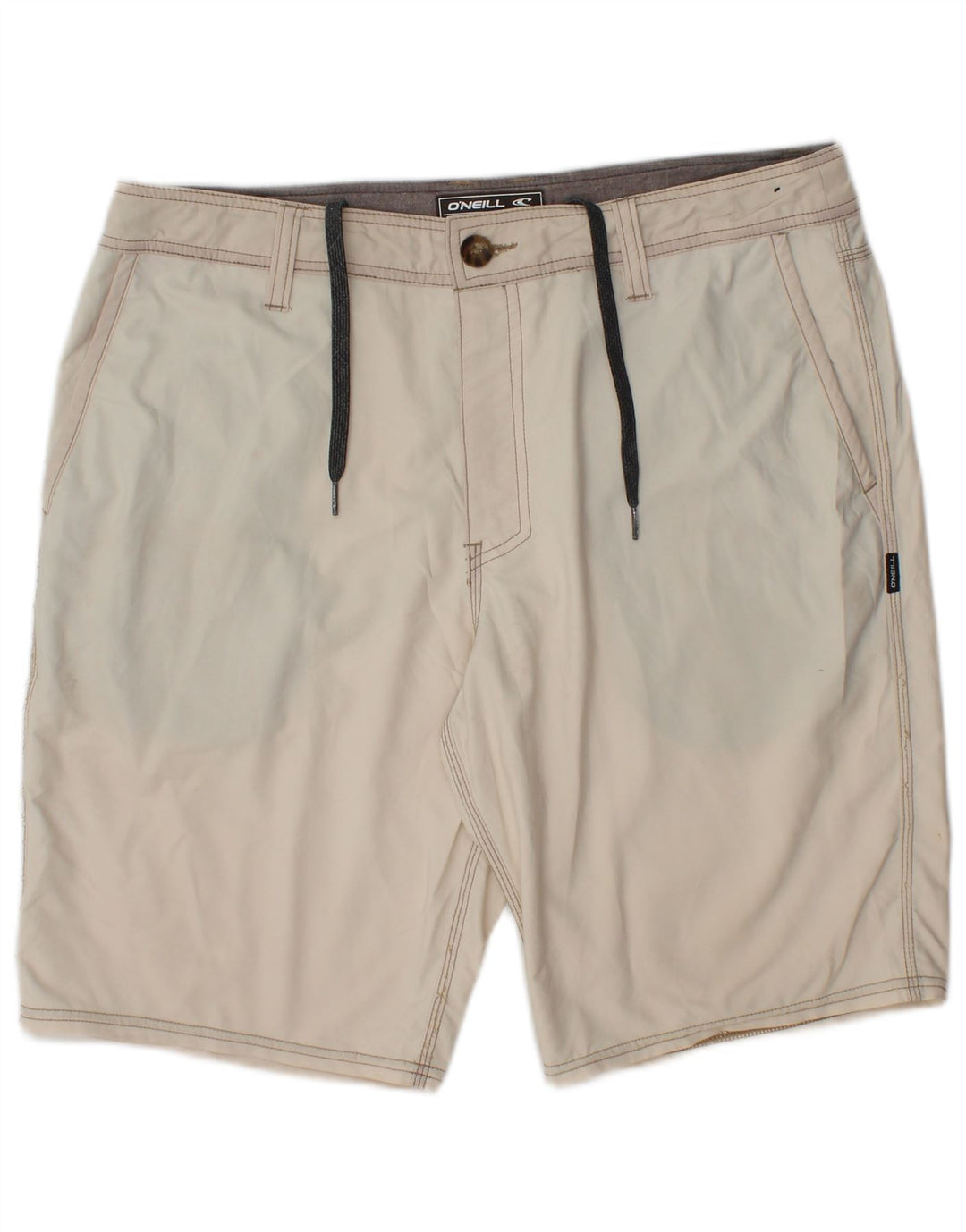 O'Neill Herren Chinoshorts W33 Medium Off White Nylon