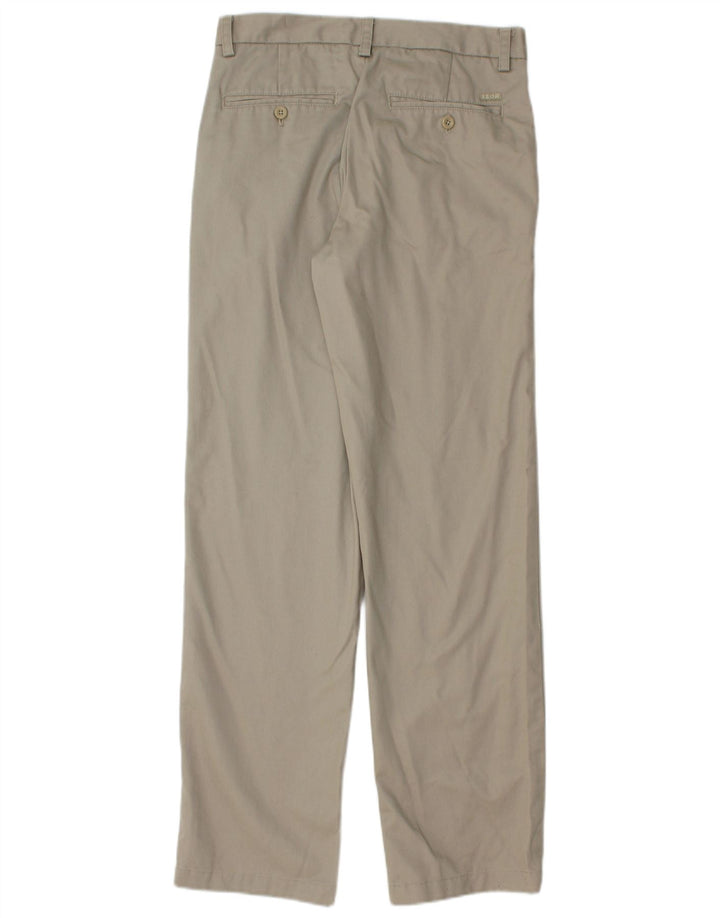 IZOD Herren gerade Chinohose W29 L32 Beige Baumwolle