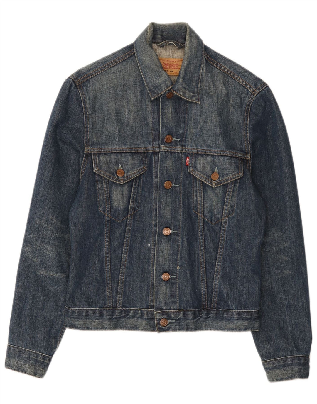 Levi's Jeansjacke für Jungen, 11–12 Jahre, mittelblaue Baumwolle
