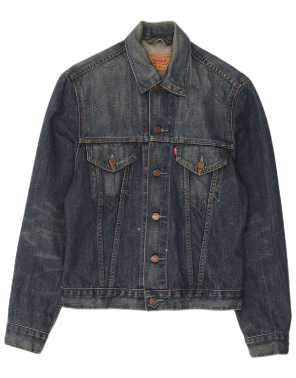 Levi's Jeansjacke für Jungen, 11–12 Jahre, mittelblaue Baumwolle