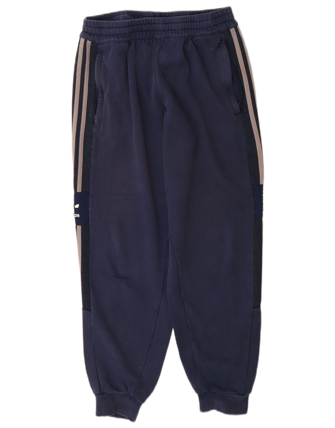 Adidas Herren-Trainingshose, Jogginghose, mittelblau, Baumwolle