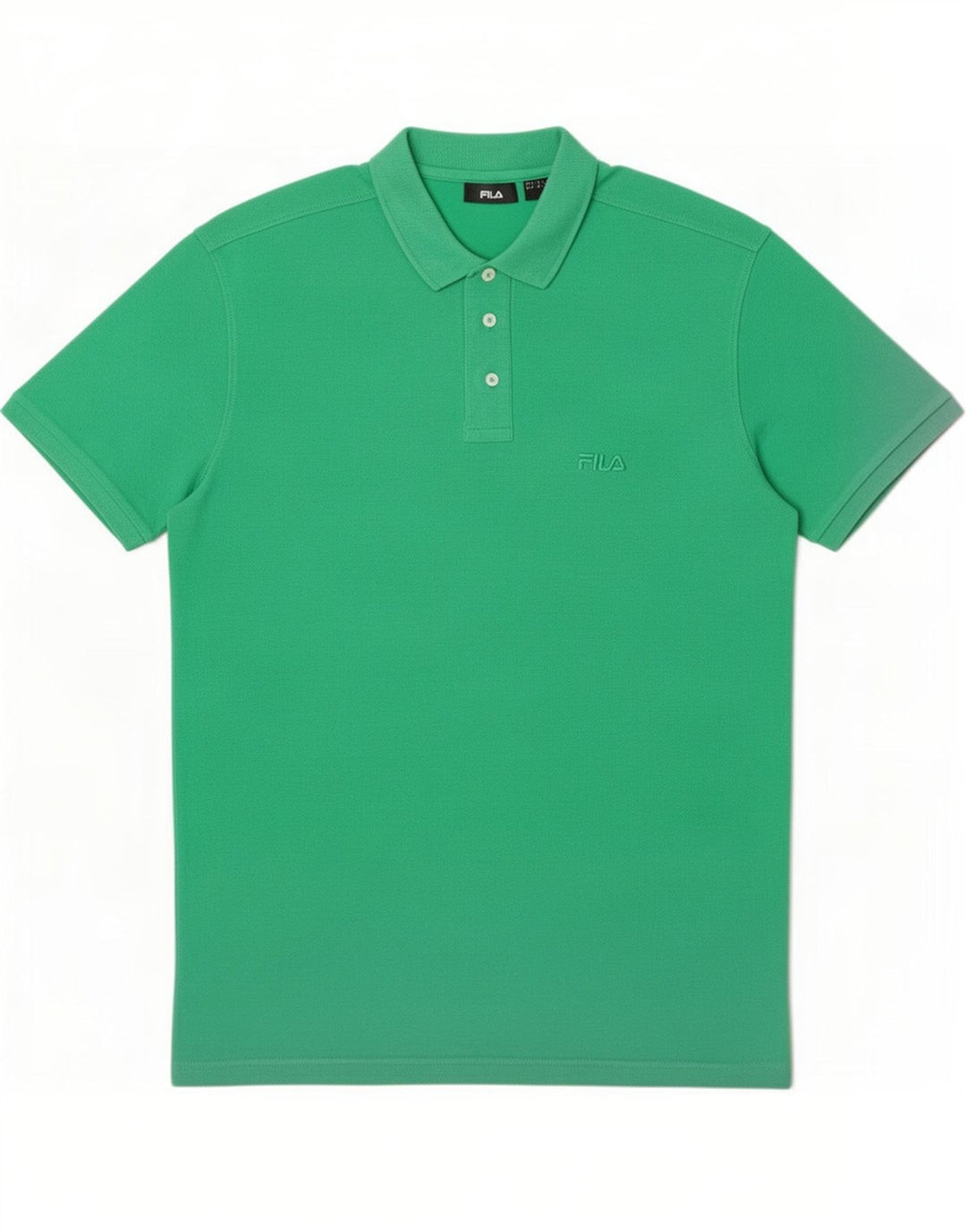 Fila Herren Poloshirt Große grüne Baumwolle