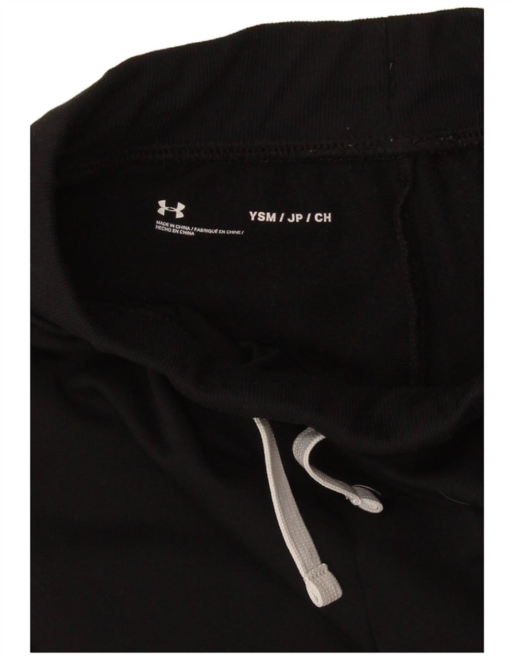 Under Armour Jungen-Trainingshose, Jogginghose, 9–10 Jahre, mittelgroß, Schwarz