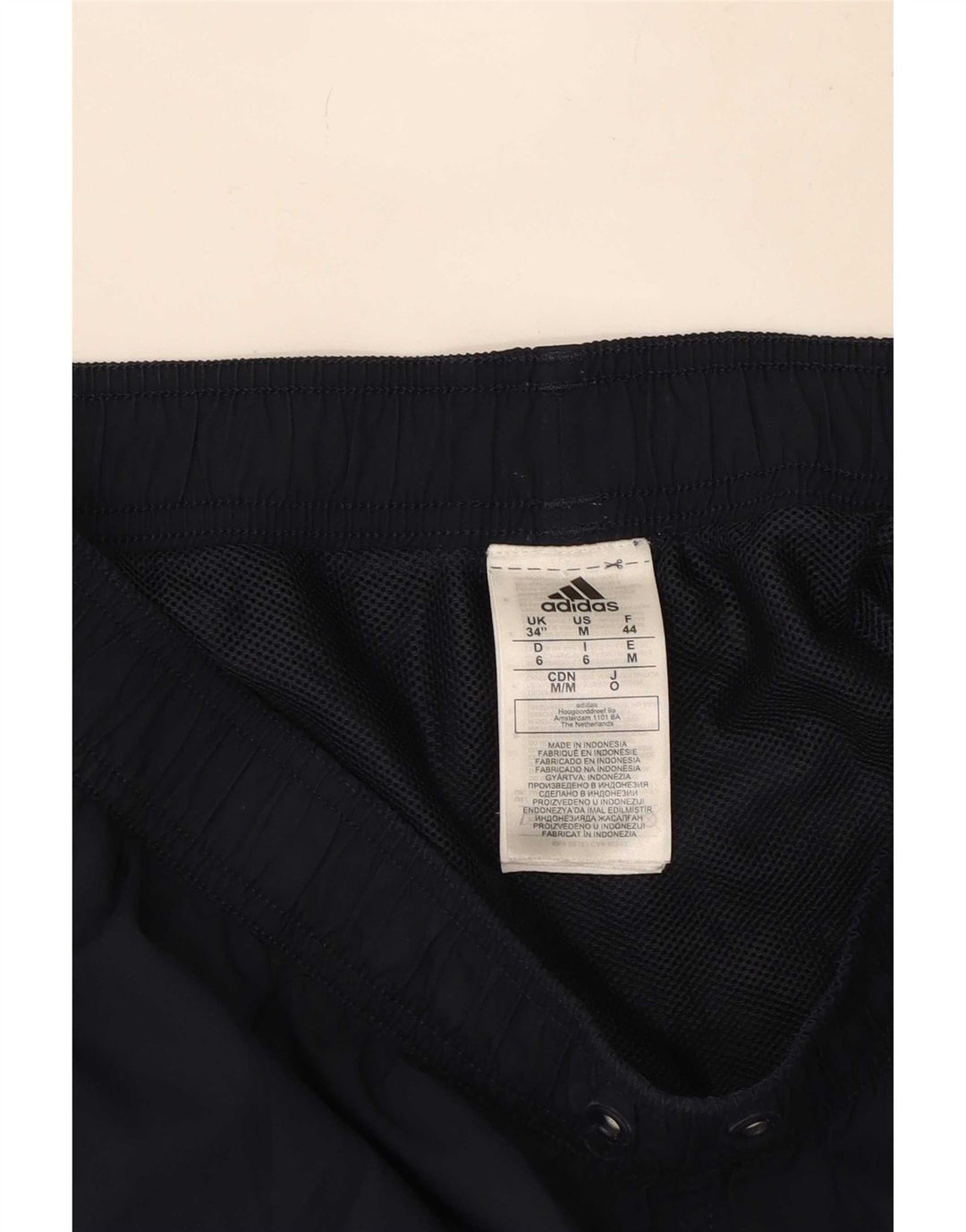 Adidas Herren Sportshorts Medium Schwarz Polyester