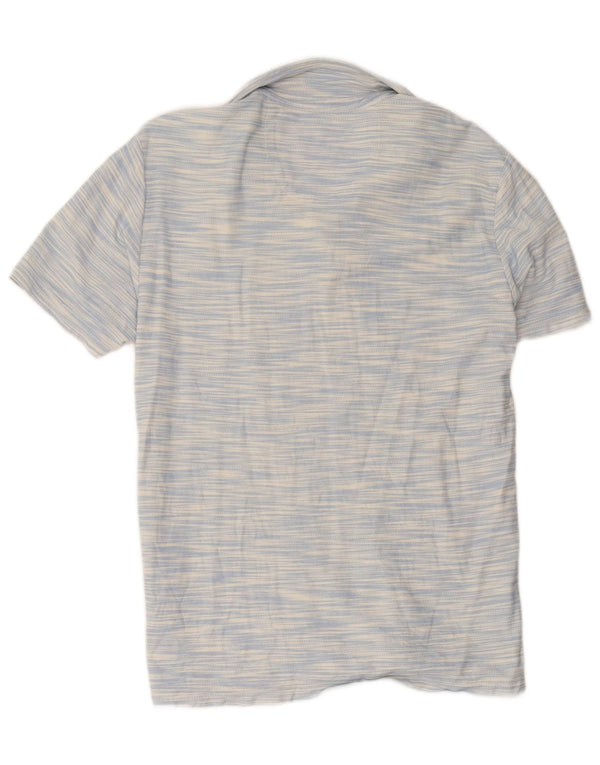 Pierre Cardin Herren Slim Fit Poloshirt XL Blau meliert Baumwolle