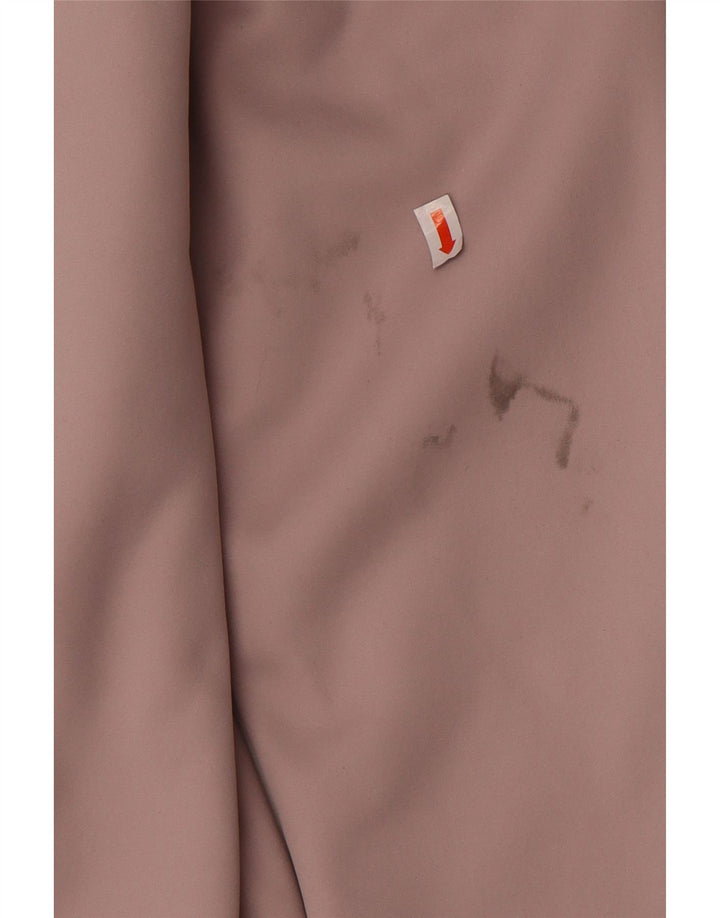 New Balance Damen-Windbreakerjacke mit Kapuze, UK 16, Größe L, Lila, Polyester