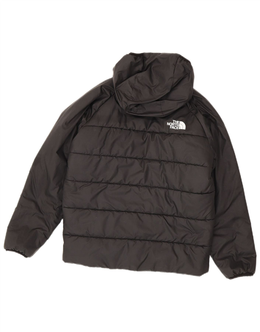 The North Face Wendbare, wattierte Jacke mit Kapuze für Jungen, 11–12 Jahre, Grau