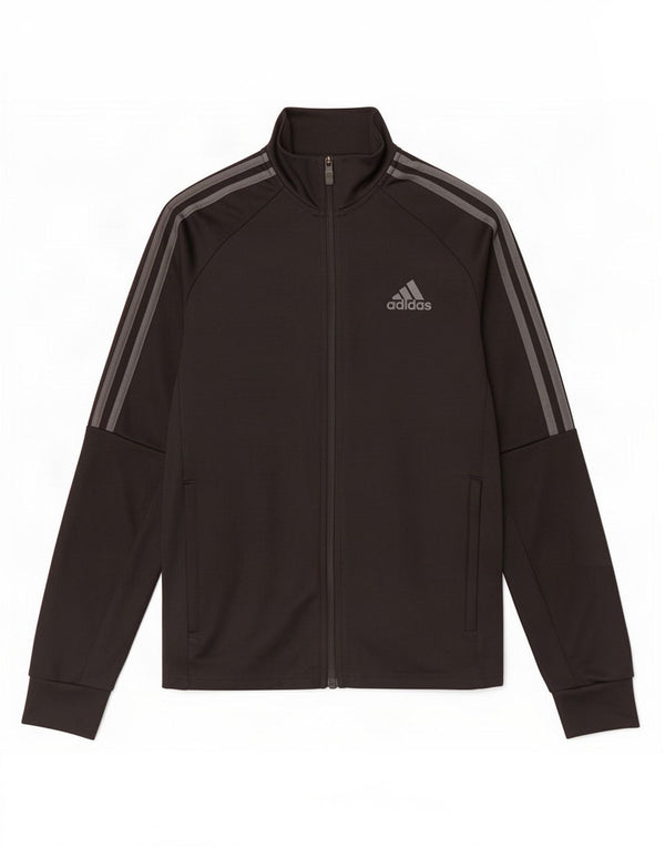 Adidas Herren Aeroready Trainingsanzug Top Jacke UK 36/38 Small Schwarz Polyester