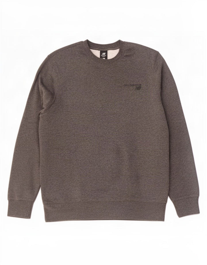 New Balance Herren Sweatshirt Pullover XL Grau meliert