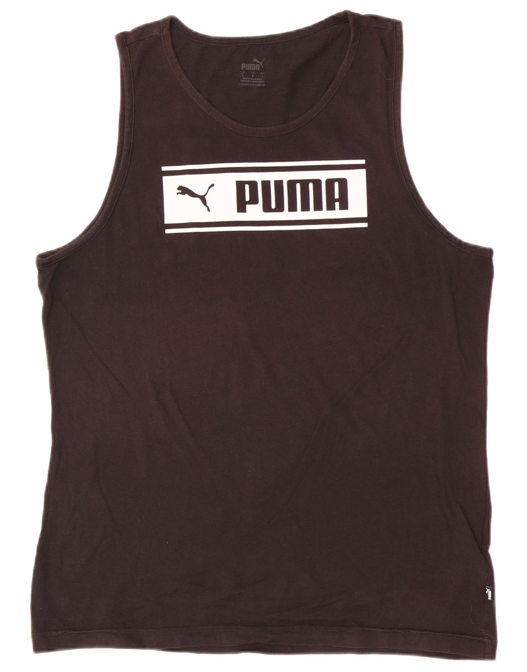 Puma Herren Sweatshirt Pullover Large Schwarz Baumwolle