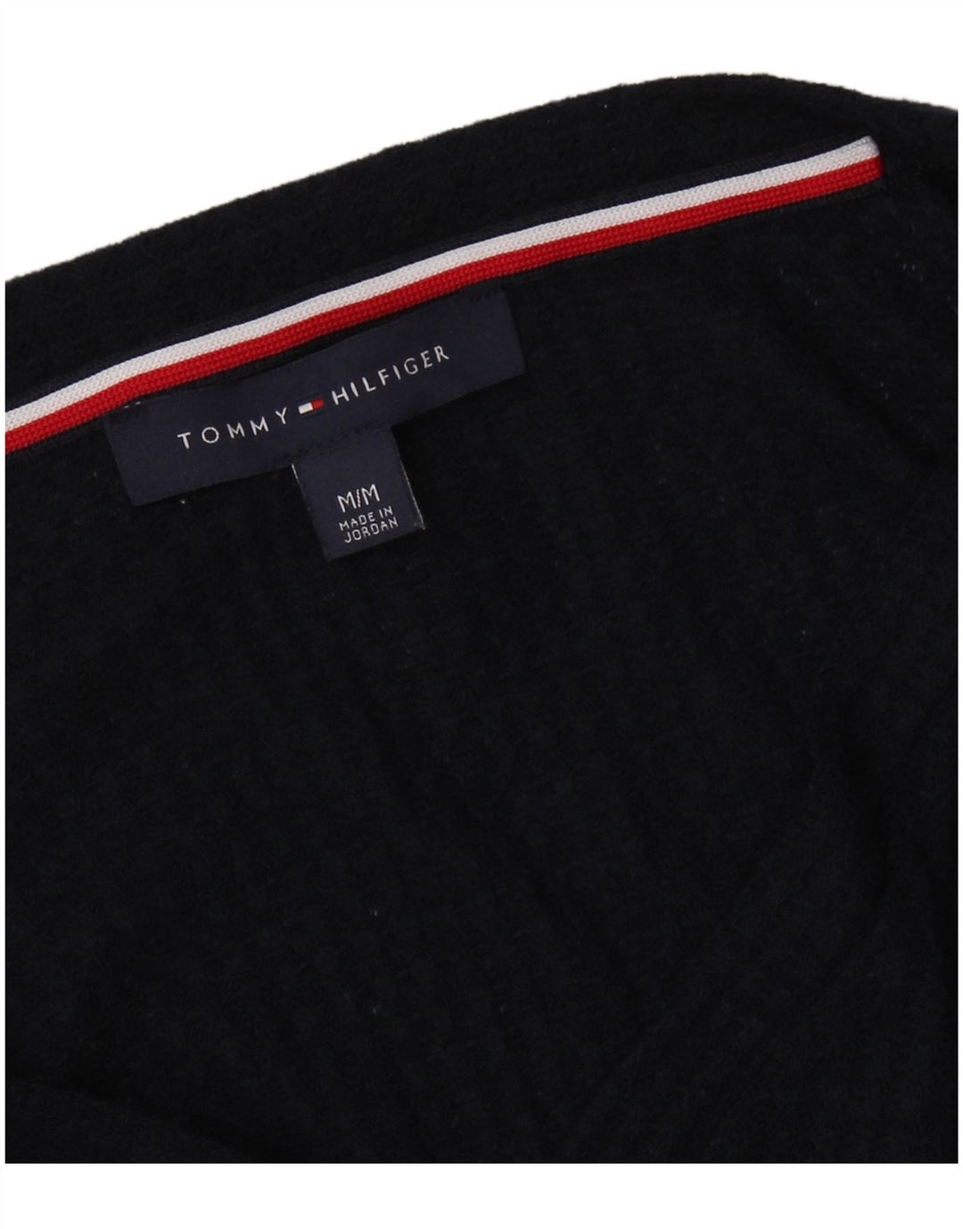 Tommy Hilfiger Damen-Blusenoberteil in Übergröße, Größe M, Marineblau, Größe 44