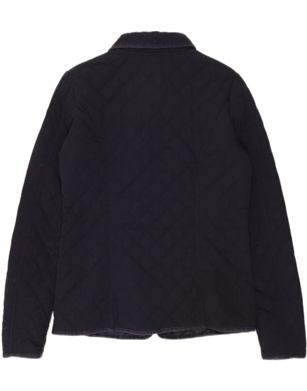 Napapijri Damen Steppjacke UK 16 Large Marineblau Polyester