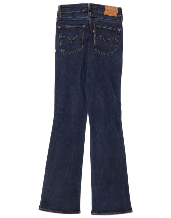 Levi's Damen 725 Bootcut-Jeans mit hohem Bund, W25, L30, blaues Lyocell
