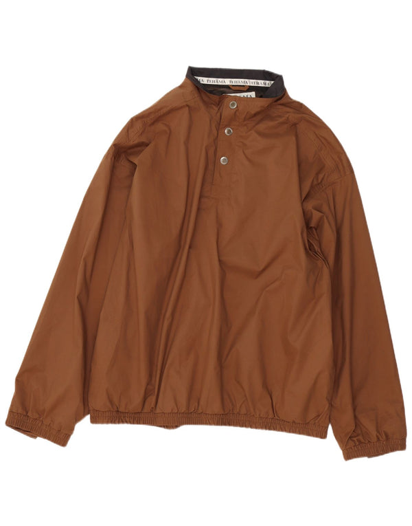 Tehama Herren Pullover Regenjacke UK 42 XL Braun Polyester