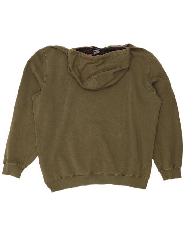 CHAMPION Herren-Kapuzenpullover mit Grafik, 3XL, Khaki, Baumwolle