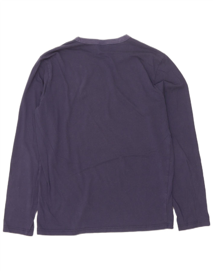 Champion Herren-Langarmshirt, langärmelig, XL, Marineblau, Baumwolle