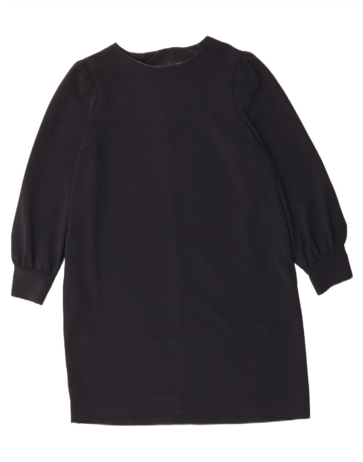 JAEGER Langarm-Etuikleid für Damen UK 18 XL Marineblau Polyester