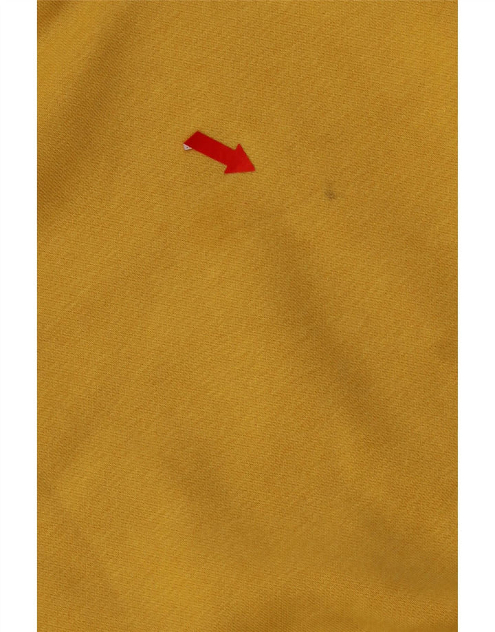 Nike Herren Sweatshirt Pullover Small Gelb Baumwolle