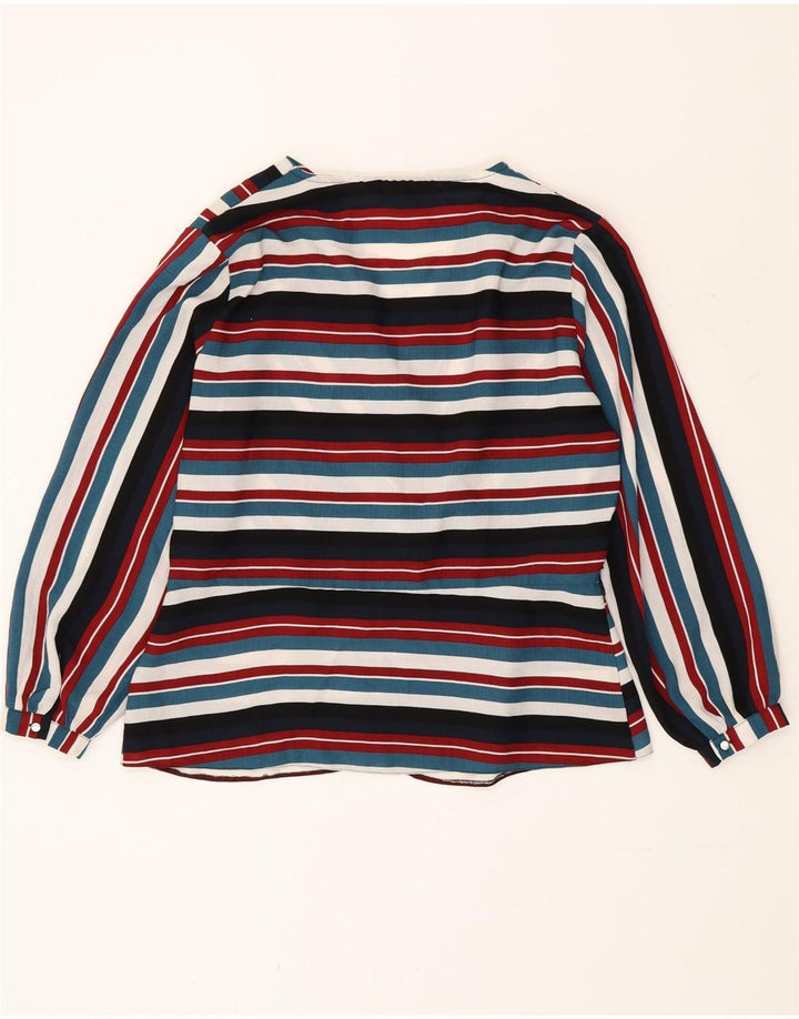 Lipsy Damen-Hemdbluse, UK 18, XL, mehrfarbig, gestreift, Polyester