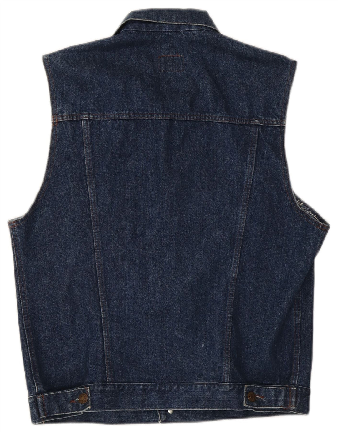 Carrera Herren Jeansweste UK 40 Large Marineblau