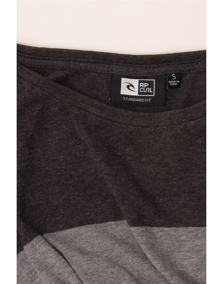 RIP CURL Herren-T-Shirt mit Standard-Passform, klein, grau gestreift