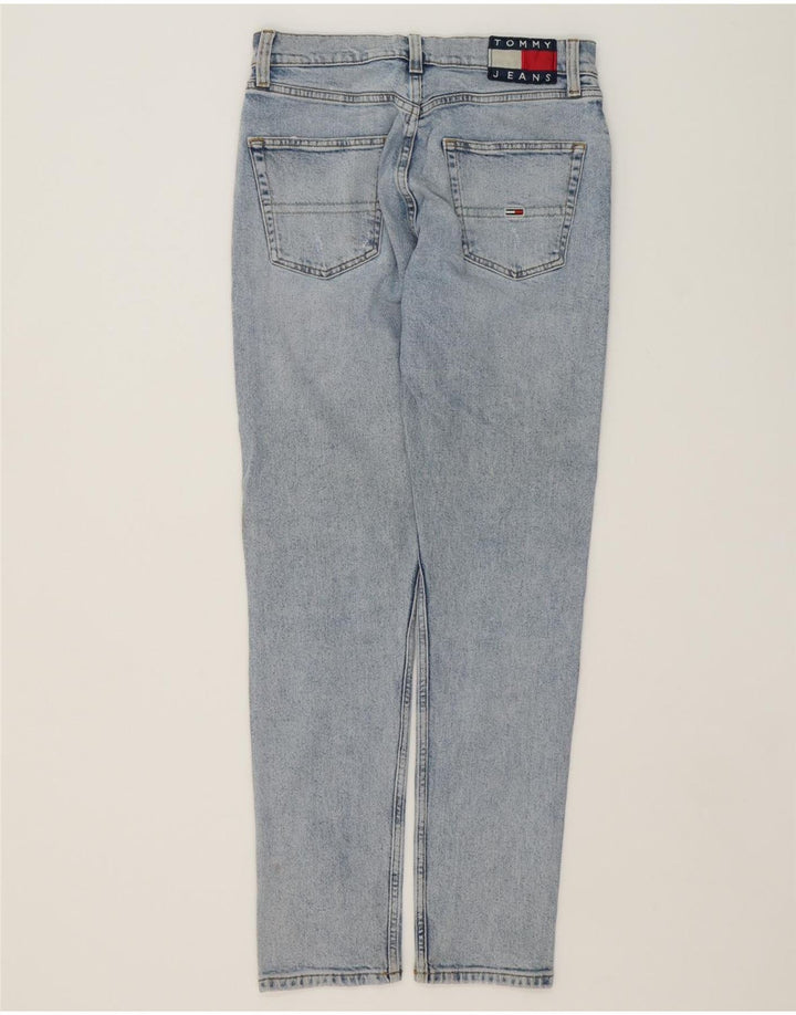 TOMMY HILFIGER Mens Slim Jeans W28 L32 Blue Cotton Vintage Tommy Hilfiger and Second-Hand Tommy Hilfiger from Messina Hembry 
