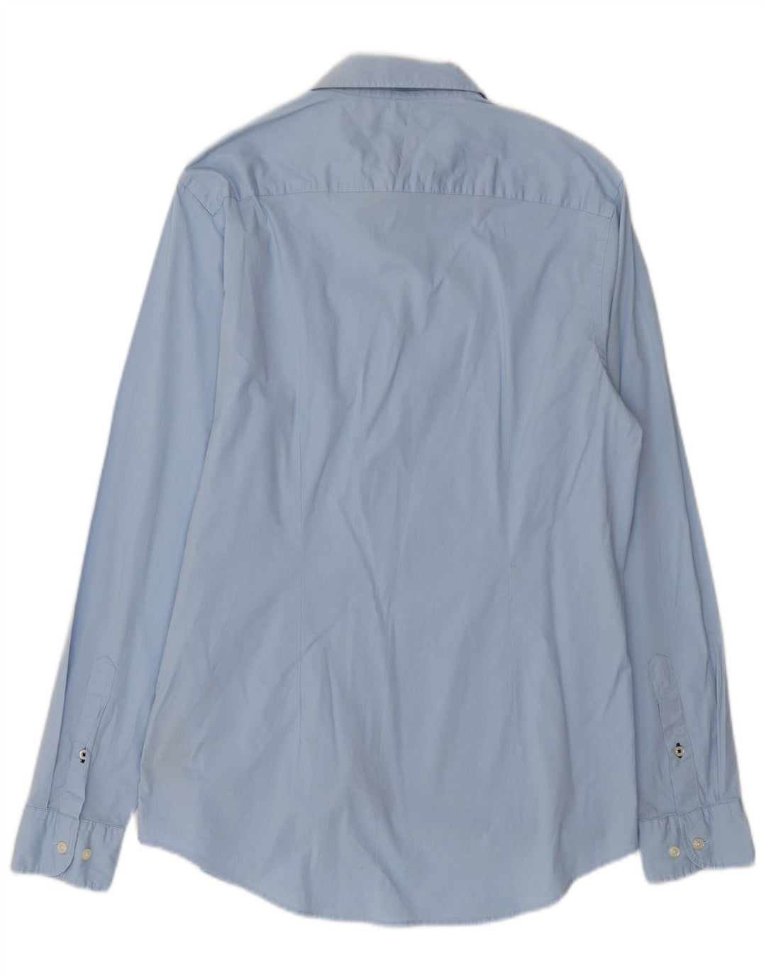 Tommy Hilfiger Herren-Slim-Fit-Hemd, Größe L, Blau