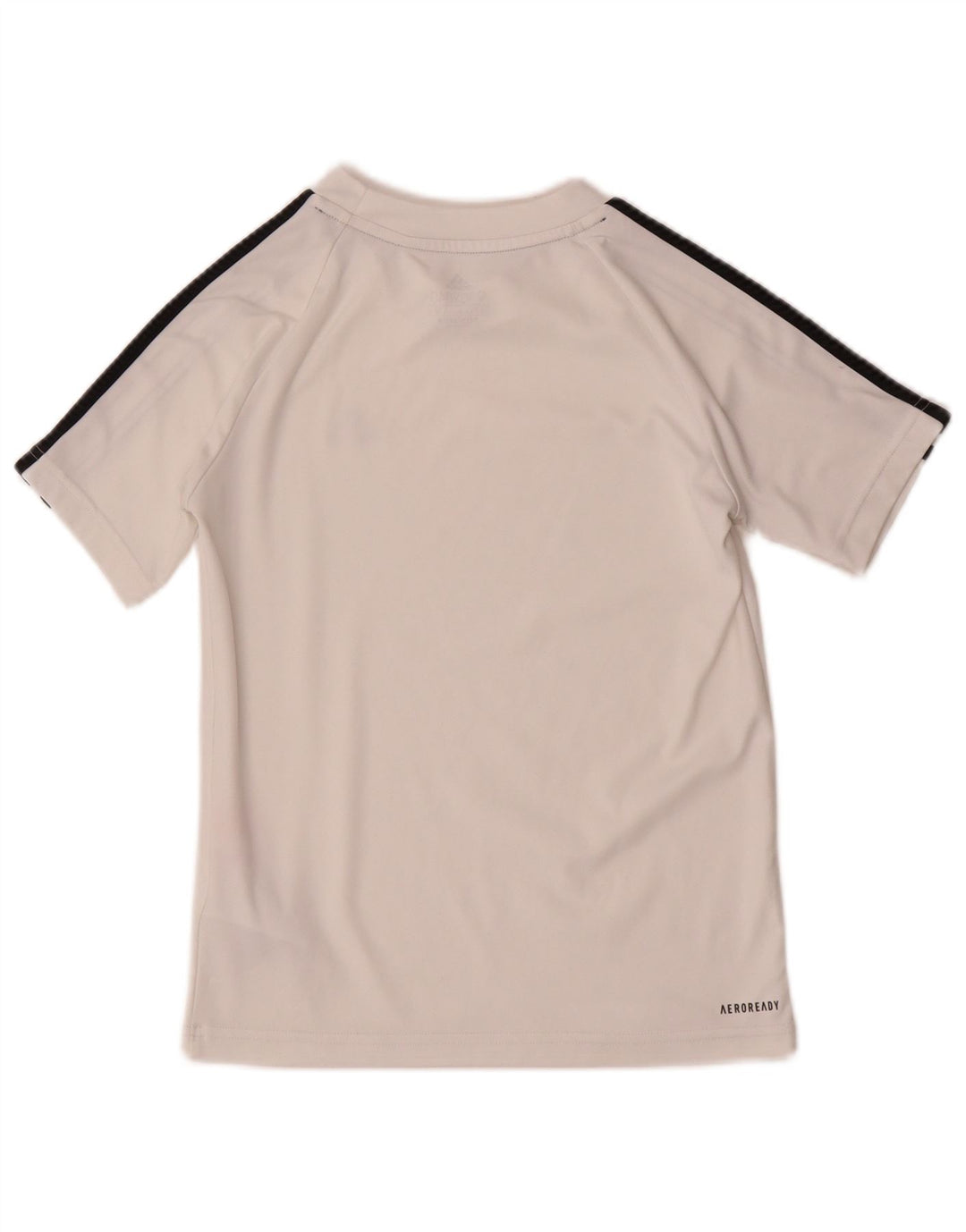 Adidas Jungen Aeroready T-Shirt Top 9–10 Jahre, weißes Polyester