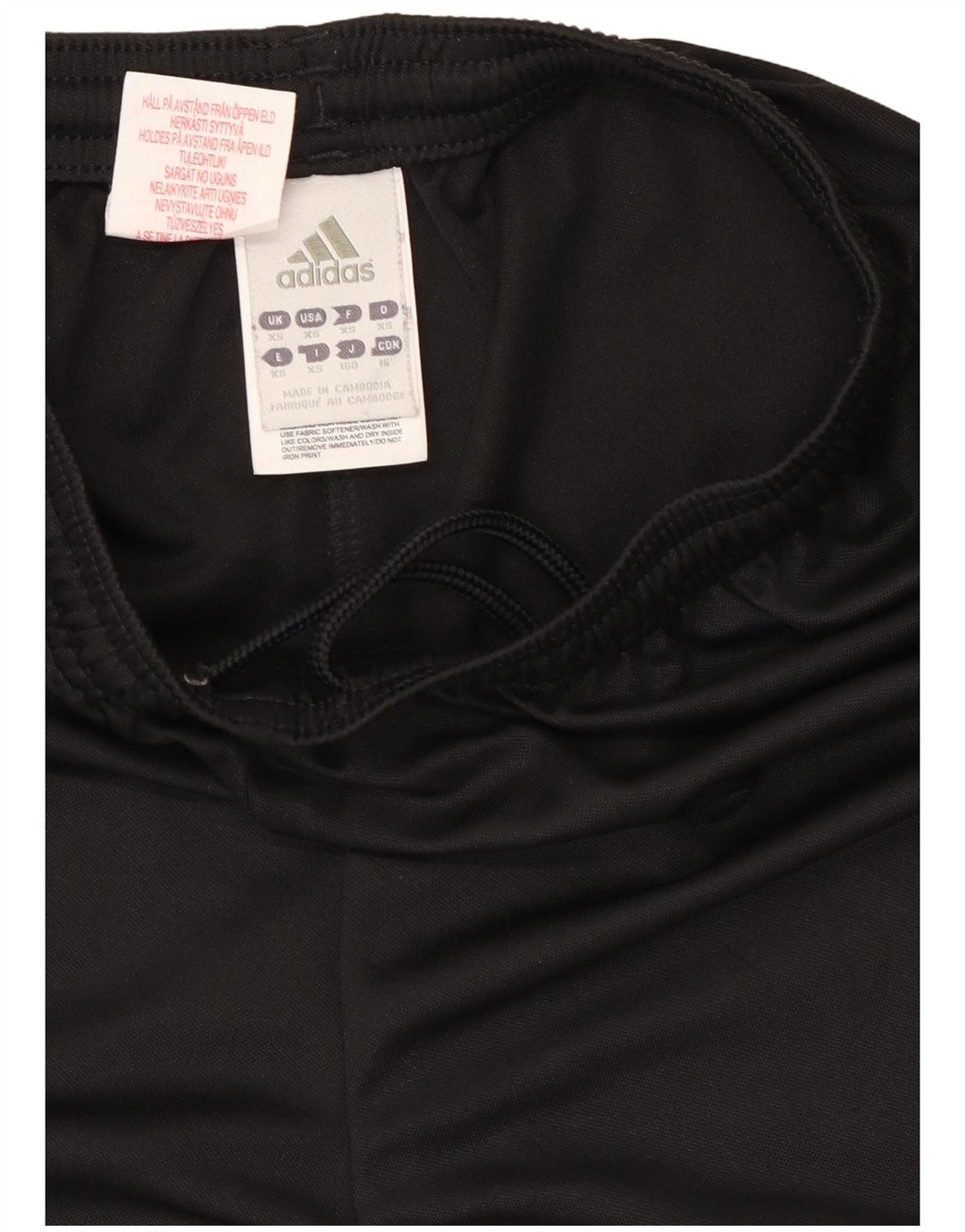 Adidas Herren Sport Shorts XS Schwarz Polyester