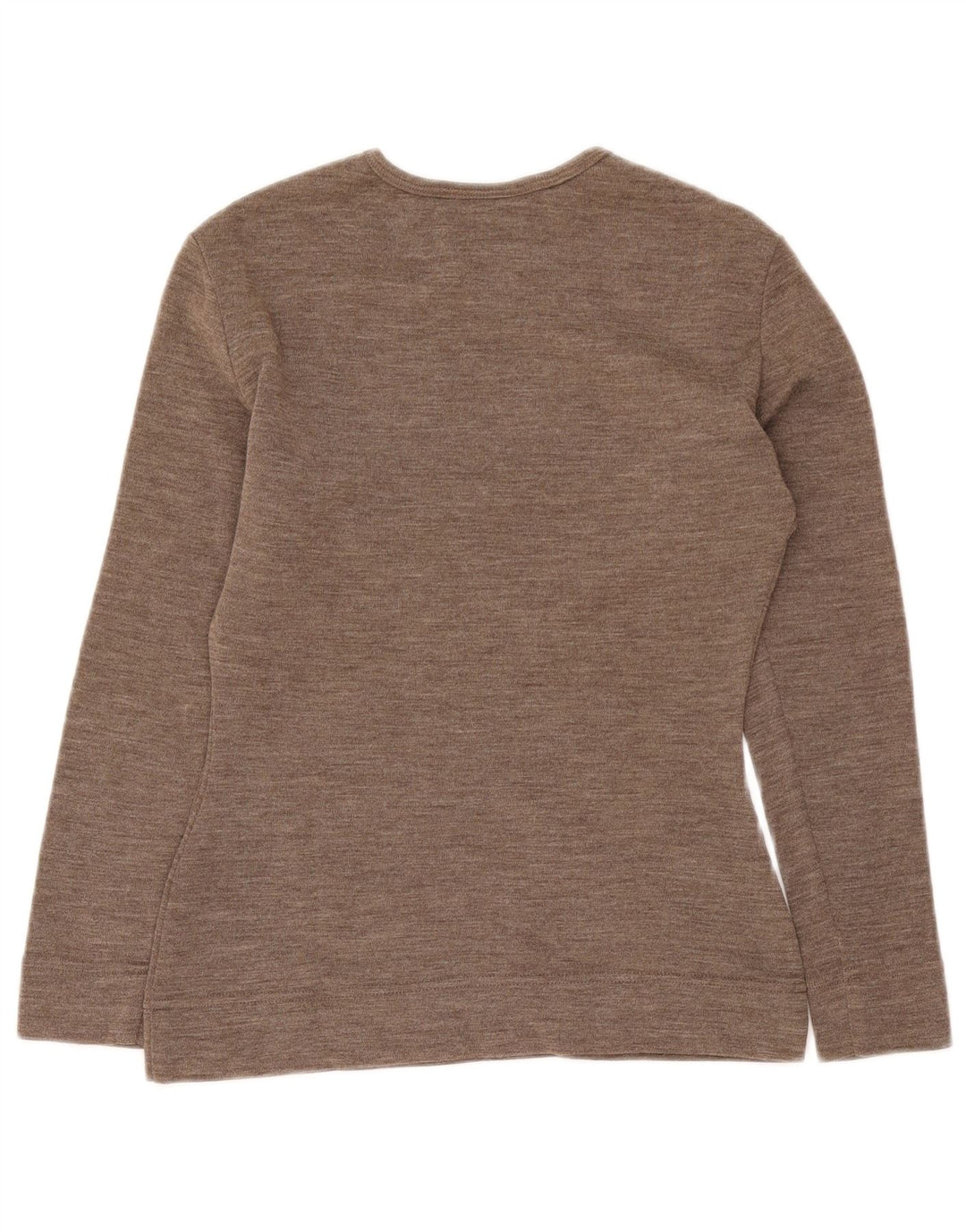 Moschino Damen-Pullover mit Rundhalsausschnitt, UK 12, Mittelgrau, Blumenherz