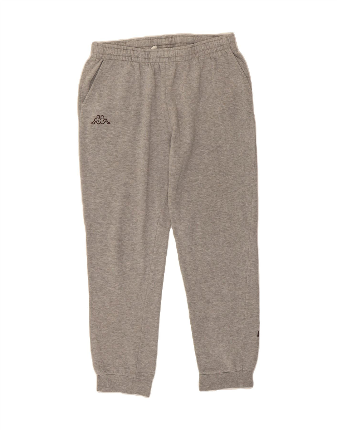 KAPPA Mens Graphic Tracksuit Trousers Joggers Large  Grey Vintage Kappa and Second-Hand Kappa from Messina Hembry 