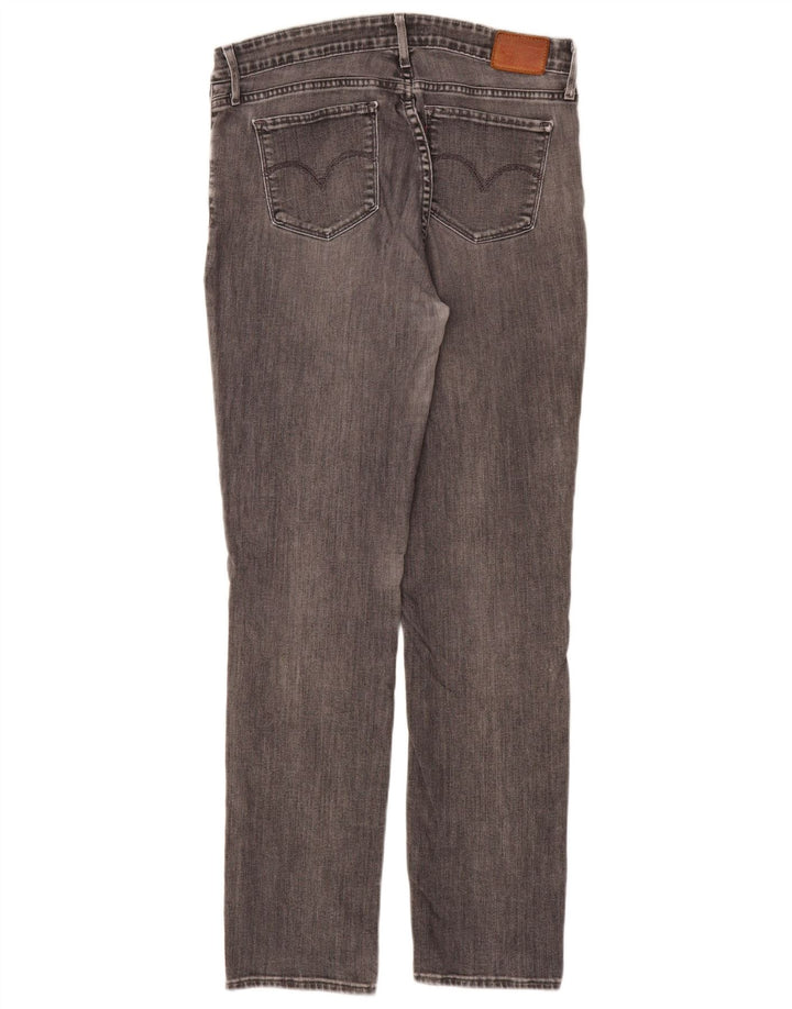 Levi's Damen 712 Slim Jeans W31 L32 Graue Baumwolle
