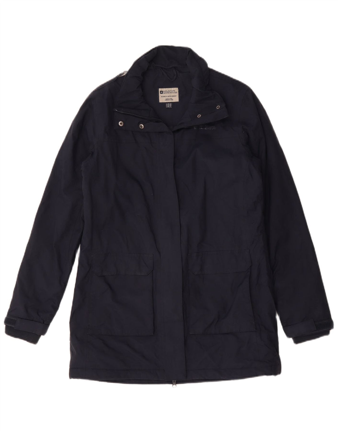 Mountain Warehouse Übergroße Parka-Jacke für Damen, Gr. 10, Marineblau